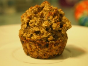 Oatmeal Banana Bite Muffins