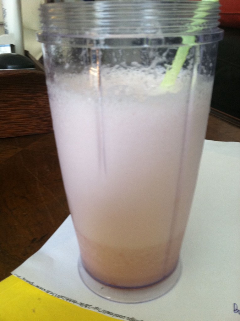 Strawberry smoothie