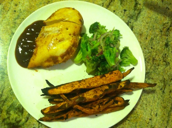 Baked Sweet Potato Fries.jpg Baked Sweet Potato Fries with All Spice
